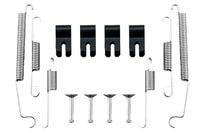 ZESTAW INSTALACYJNY SZCZĘK HAMULCOWYCH MITSUBISHI COLT VI 2007 2008 2009