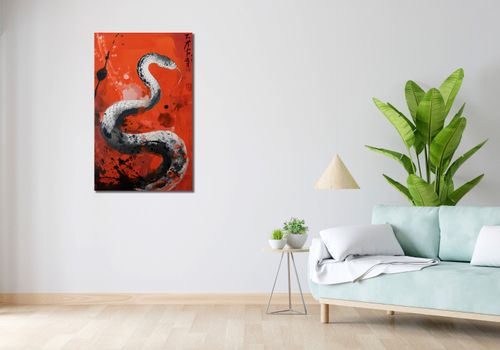 Obraz 60x100cm Smoczy Oddech Węża na Arena.pl