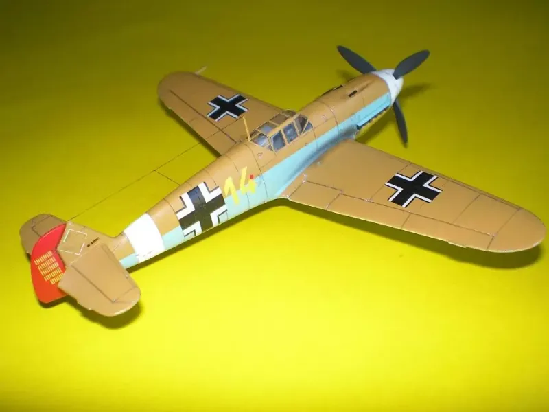 BF-109F-4/trop Marseille, C-40, 1:72 zdjęcie 5