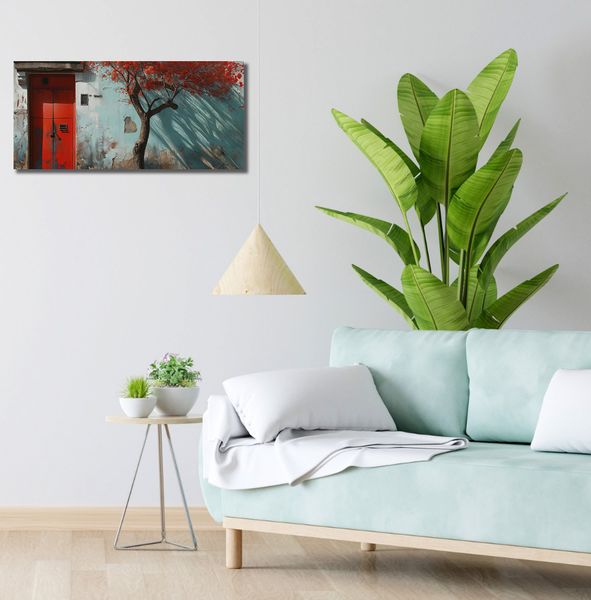 Obraz 70x30cm Widok Na Dawne zdjęcie 2