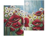 80X70CM MAKI ŚWIETLE KSIĘŻYCA DUO OBRAZ