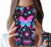 ETUI DO SAMSUNG XCOVER 7 PRO - KOLOROWY MOTYLEK SERCE MODNE WZORY CASE