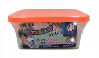 ZESTAW KREATYWNY XXXL ASTRA CREATIVO DIY ZRÓB TO SAM 2000el. PLASTYCZNY