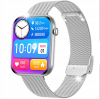 Smartwatch Rubicon RNCF49 silver srebrny