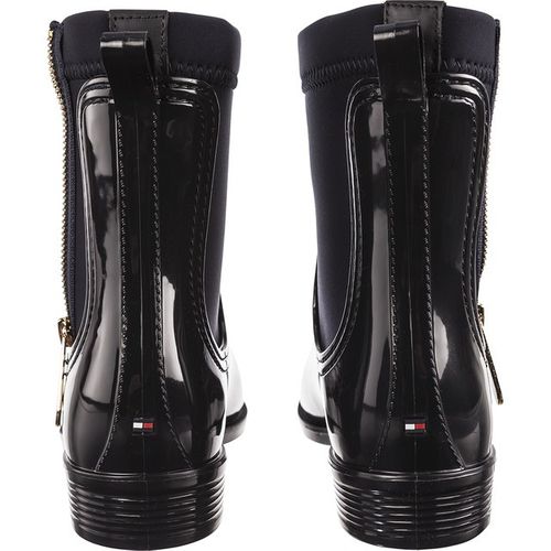 Tommy Hilfiger MATERIAL MIX RAIN BOOTS 403 MIDNIGHT Rozmiar - 41 na Arena.pl