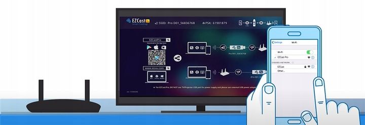 Bezprzewodowy transmiter HDMI EZCast Pro Box B02 zdjęcie 13