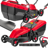 KOSIARKA ELEKTRYCZNA DO TRAWY 2200W NÓŻ 32CM LEKKA DUŻY KOSZ 30L