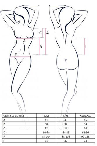 bielizna clarisse corset cream s/m   casmir na Arena.pl