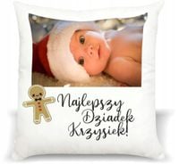 foto PODUSZKA PREZENT na święta dla Babci Dziadka