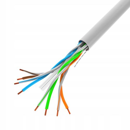 KABEL PRZEWÓD SIECIOWY LAN SKRĘTKA RJ45 UTP KAT.6 CAT.6 50M LANBERG na Arena.pl