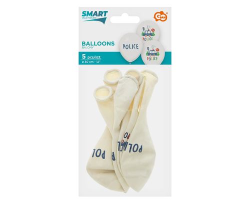 balony policja 12" 5szt na Arena.pl