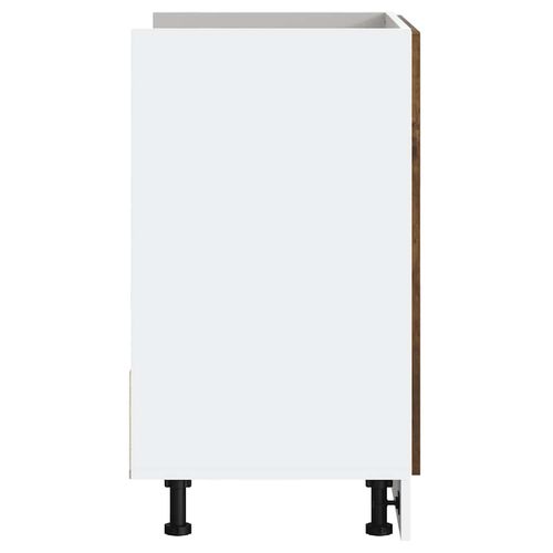 Szafka pod zlewozmywak, Porto, przydymiony dąb, 80x46x81,5 cm na Arena.pl