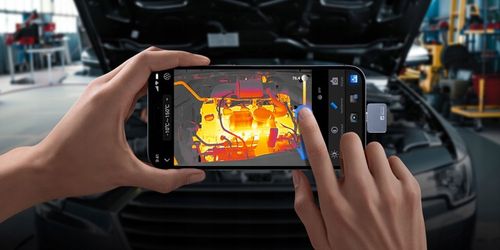 Kamera termowizyjna THERMAL MASTER IOS LIGHTING/USB C P2PRO+NAKŁADKA MAKRO na Arena.pl