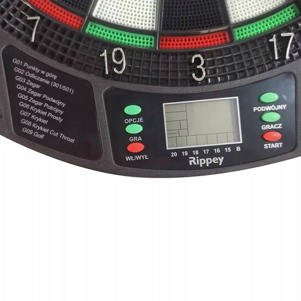 DART TARCZA ELEKTRONICZNA DO GRY W RZUTKI FORT zdjęcie 15