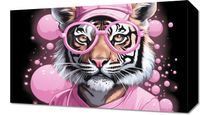 Obraz 50x30cm Ludzki Tygrys