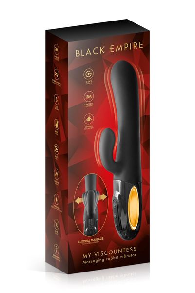 Rabbit My Viscountess Black Empire Vibrator zdjęcie 3