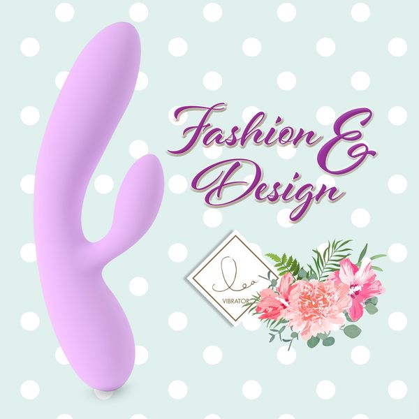 Feelztoys - Wibrator Lea Rabbit Fioletowy zdjęcie 3