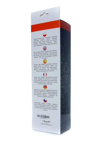 Wibrator-Real Skin - Black zdjęcie 7