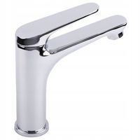 Bateria umywalkowa stojąca chrom srebrna łazienkowa kran do umywalki YOKA