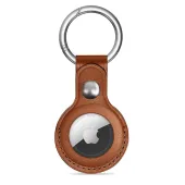 etui tech-protect naturalfit na apple airtag 1 / 2 - brązowy