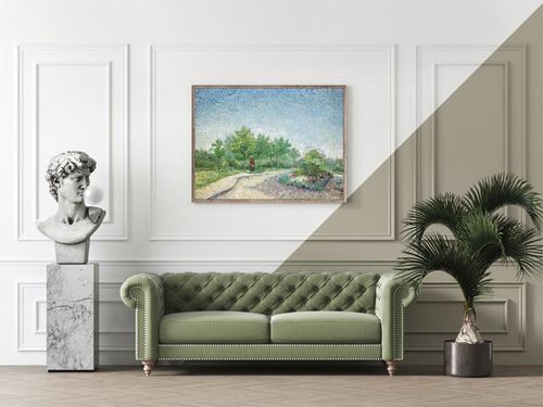 Square Saint-Pierre,, Vincent Van Gogh - plakat 70x50 cm na Arena.pl