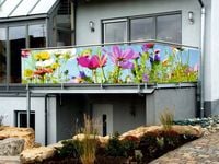 Osłona na wymiar NA BALKON balkonowa oczkowana