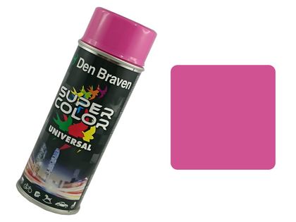 Farba w sprayu uniwersalna 400ml (różowy, RAL4003)