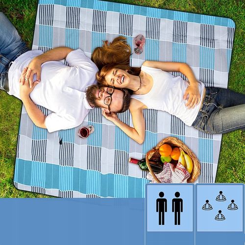 KOC PIKNIKOWY PLAŻOWY MATA Z IZOLACJĄ 200x200 na Arena.pl