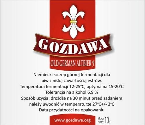 Gozdawa - Old German Altbier 9 10g zdjęcie 1