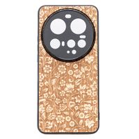 Drewniane Etui Bewood do Xiaomi 15 Ultra KWIATY POLNE ANIEGRE