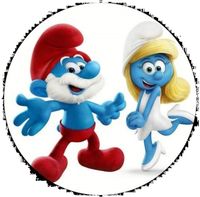 Opłatek na tor Smerfy Gargamel Klakier