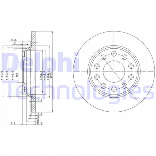 TARCZA HAM TYL 255X12 P na Arena.pl