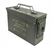 skrzynka METALOWA hermetyczna oryg. US Army ammoBOX M19A1