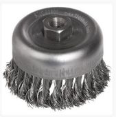 szczotka doczołowa drut splatany techniczny m-14, fi50 - sz dg 50 t