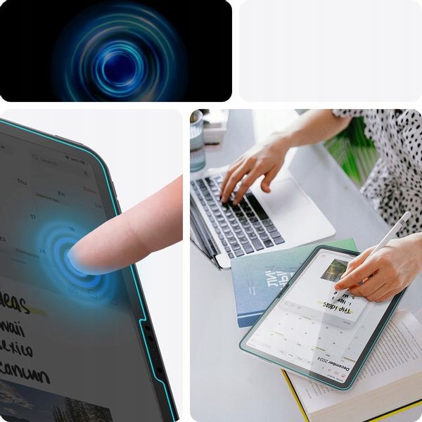 Szkło hartowane Spigen do iPad Air 11" M2 2024, na ekran do etui +aplikator zdjęcie 6
