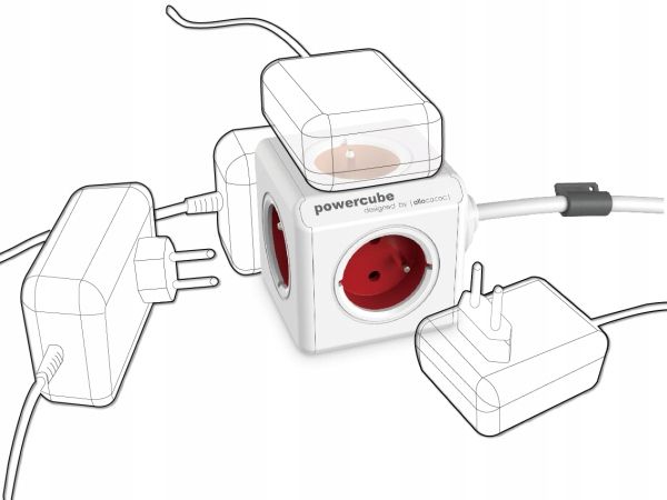 Listwa przedłużacz PowerCube Extended 1,5 m szary zdjęcie 16
