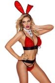 bunny outfit 5 pcs roug tu (size: tu)