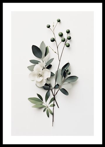 Plakat 30x45cm Papierowy Kwiat na Arena.pl