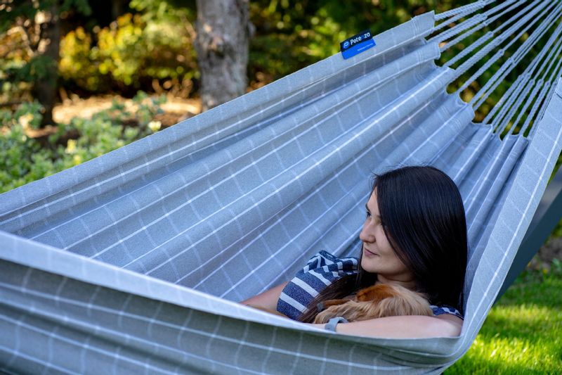 Hamak Cartago 100%Kolumbia + Stelaż 220kg POTENZA zdjęcie 2