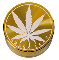 Złoty Metalowy Młynek Do Tytoniu Cbd - Gentelo, 4-Częściowy Gentelo