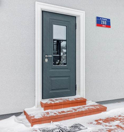 Tabliczka Numer domu Tablica ADRESOWA ALUMINIOWA | NUMER NA DOM |32x21| na Arena.pl