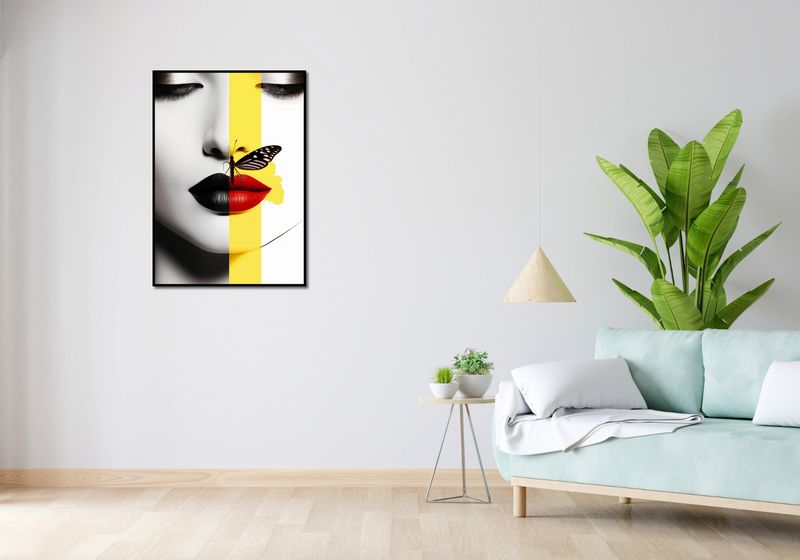 Plakat 64x90cm Motyla Piękność zdjęcie 4