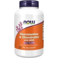 NOW FOODS Glukozamina i Chondroityna z MSM (180 kaps.)
