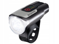 LAMPKA LATARKA ROWEROWA LED SIGMA AURA 80 80LUX MOCNA DIODA USB IPX4
