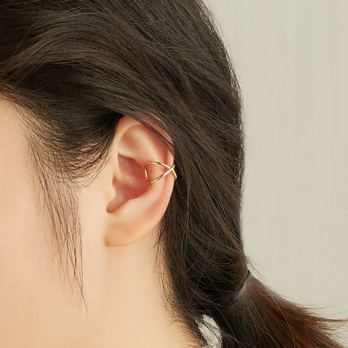 KOLCZYKI MIEDZIANE MODNE KLASYCZNE K13 ZŁOTE na Arena.pl