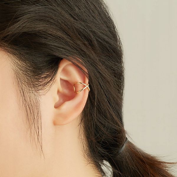 KOLCZYKI MIEDZIANE MODNE KLASYCZNE K13 ZŁOTE zdjęcie 2