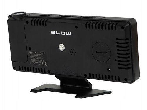 ZEGARY BUDZIK ELEKTORNICZNY CYFROWY Z PROJEKTOREM LED LUSTRO TERMOMETR na Arena.pl