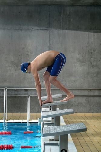 Męski strój startowy na basen spodenki treningowe jammery Primo Arena UK24 na Arena.pl