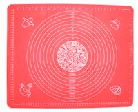 Stolnica SILIKONOWA Mata Kuchenna Z Miarkami Podkładka 50x40cm 4654