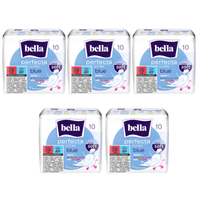 Podpaski ze skrzydełkami bezzapachowe ultracienkie Bella Blue ZESTAW 50 szt